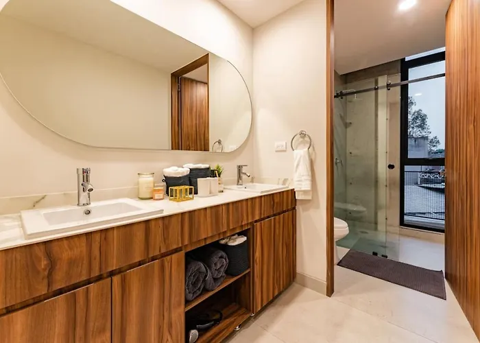 Сasa de vacaciones Spacious Roma Norte Loft With Art & Views