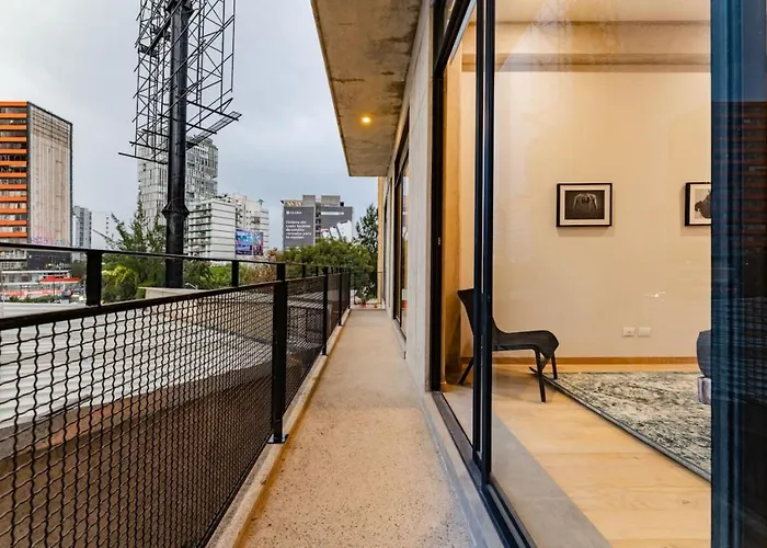 Spacious Roma Norte Loft With Art & Views Сasa de vacaciones *