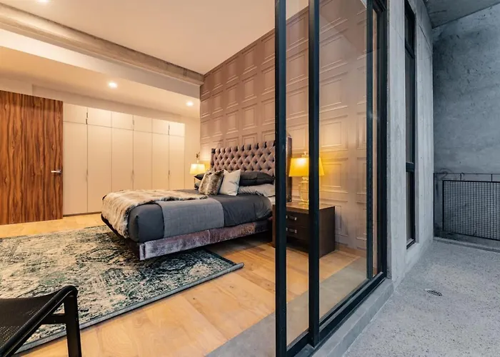 Сasa de vacaciones Spacious Roma Norte Loft With Art & Views *