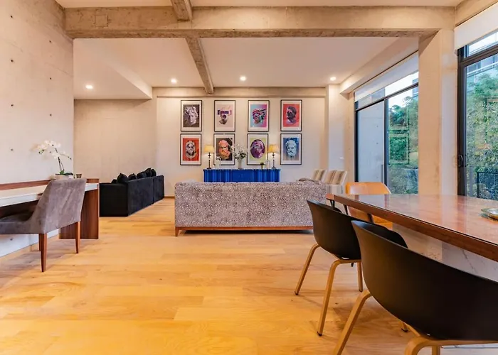 Сasa de vacaciones Spacious Roma Norte Loft With Art & Views